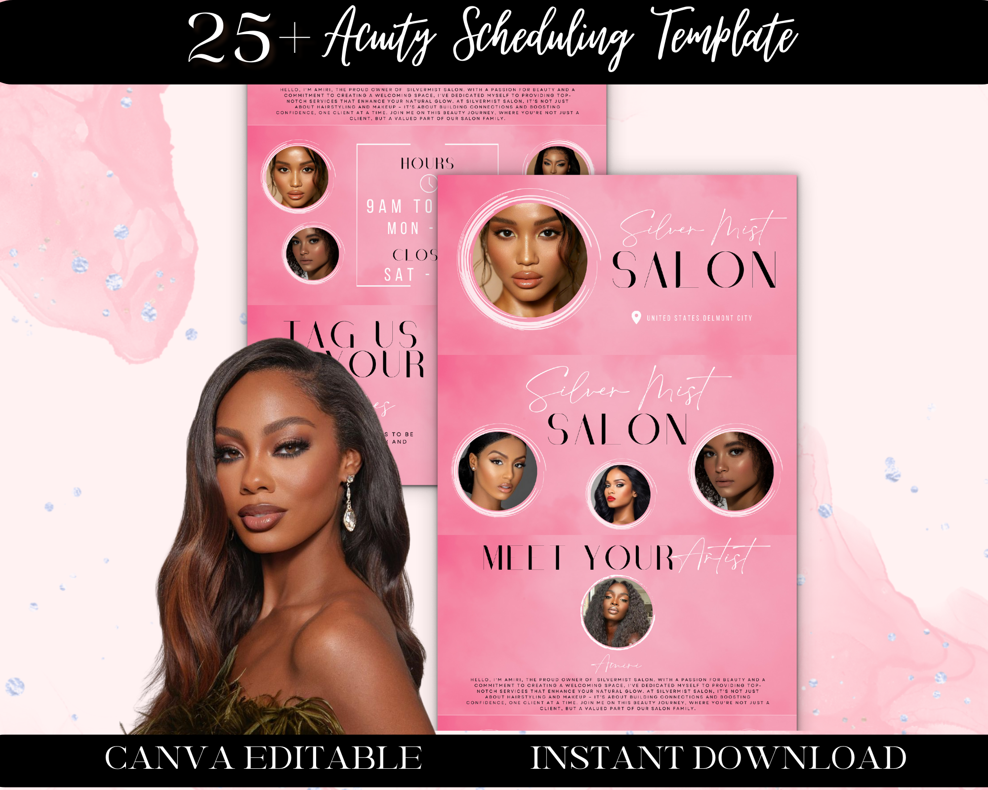 Esthetician Acuity Scheduling Templates