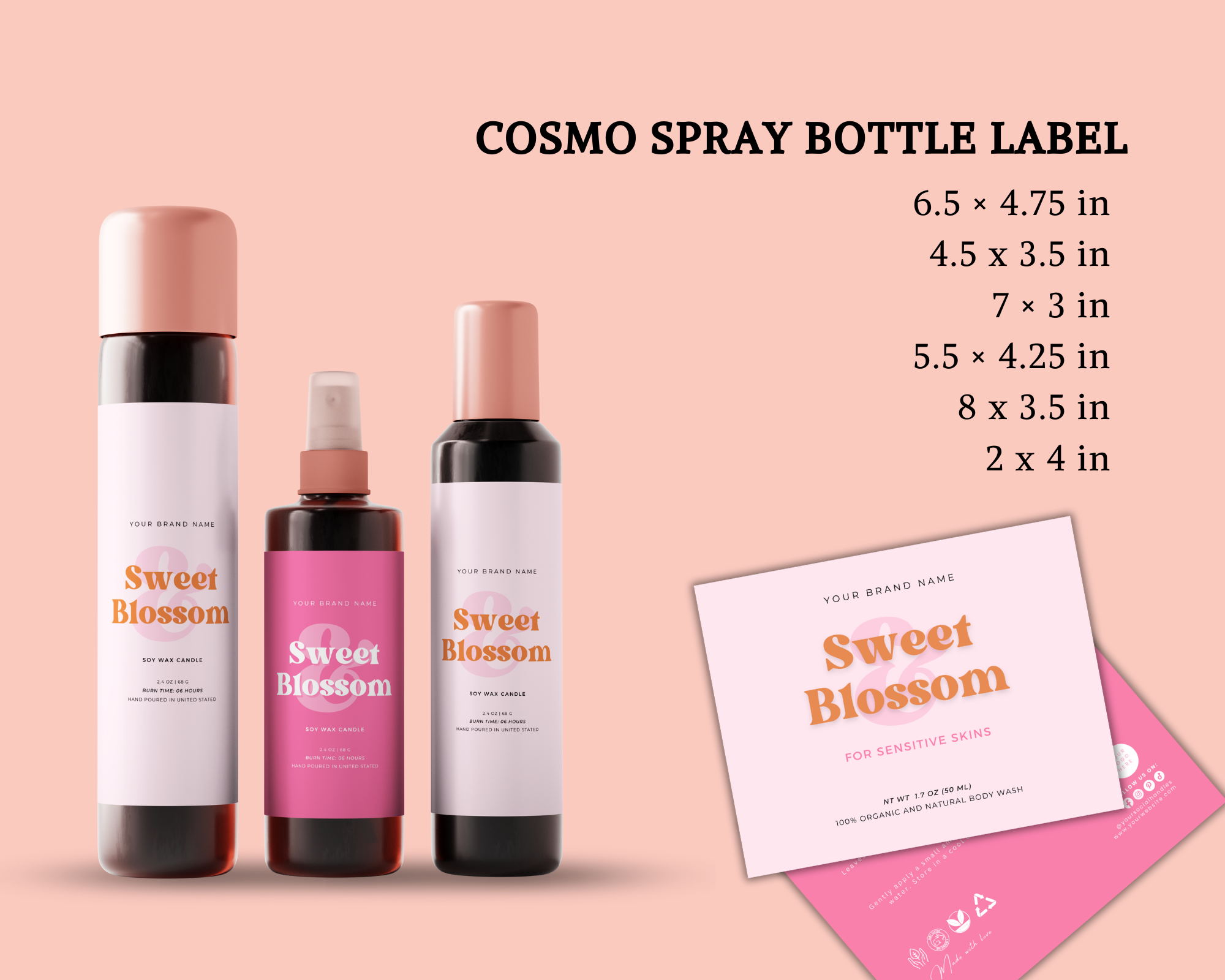 70+ Cosmetic Packaging Bundle