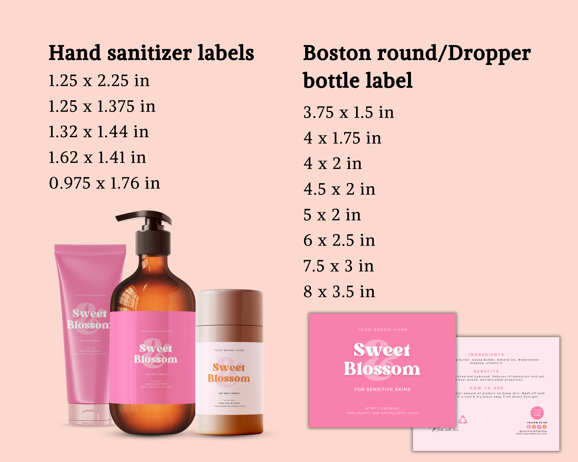 70+ Cosmetic Packaging Bundle