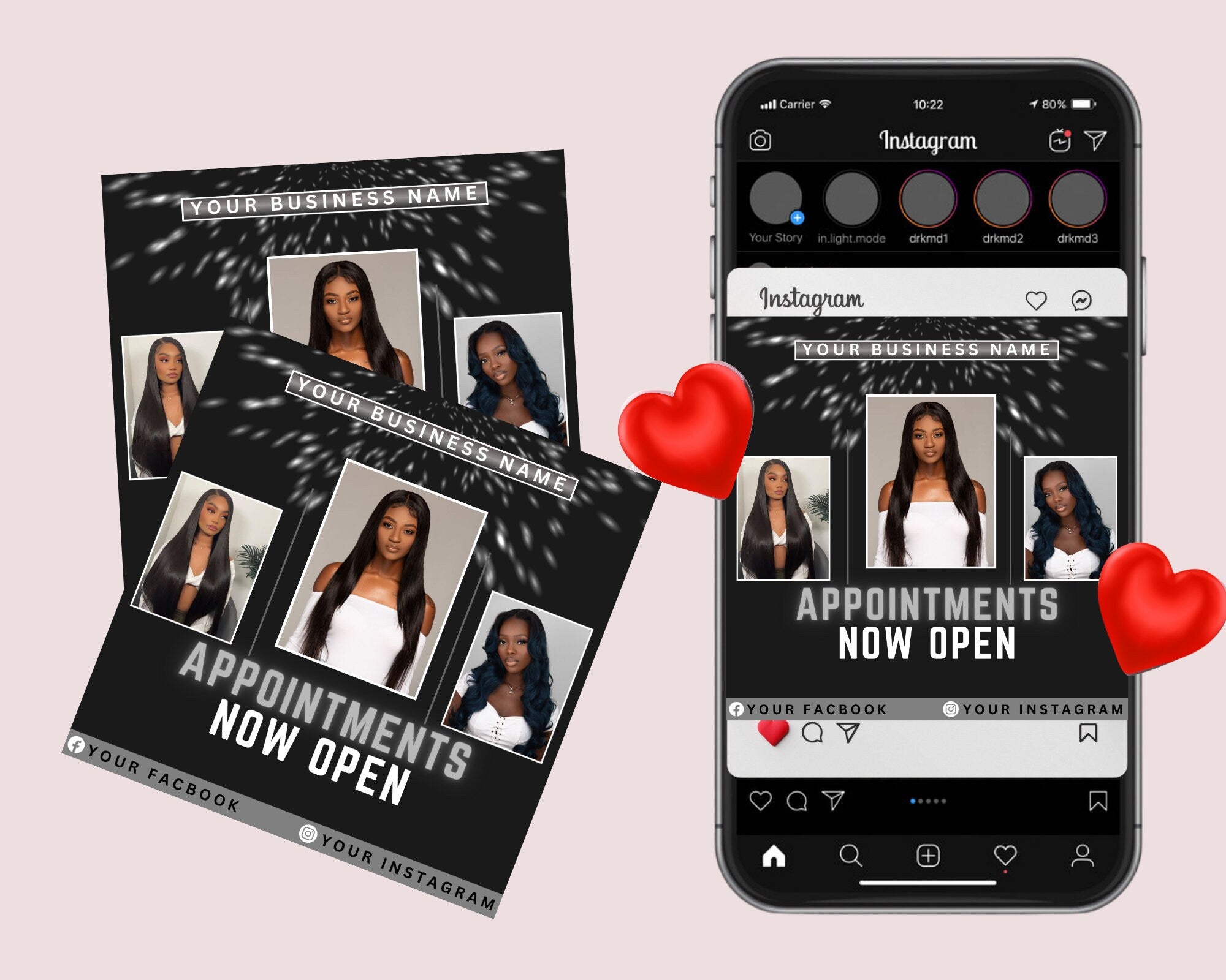 November Bookings Flyers, Fall Bookings Available, Appointment Flyer, November Calendar Flyer, Hair, Nails, Makeup Lashes Braids Wigs