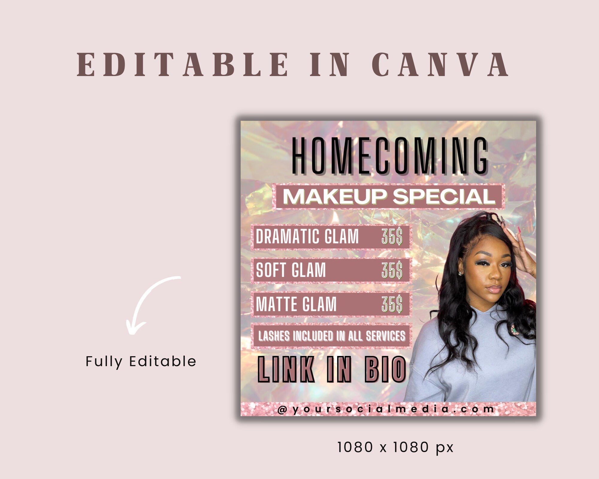 Homecoming Flyer, Homecoming Sale, Homecoming Campaign, Election Flyer, Voting Flyer, Book Now Flyer, instagram flyer, Homecoming Queen