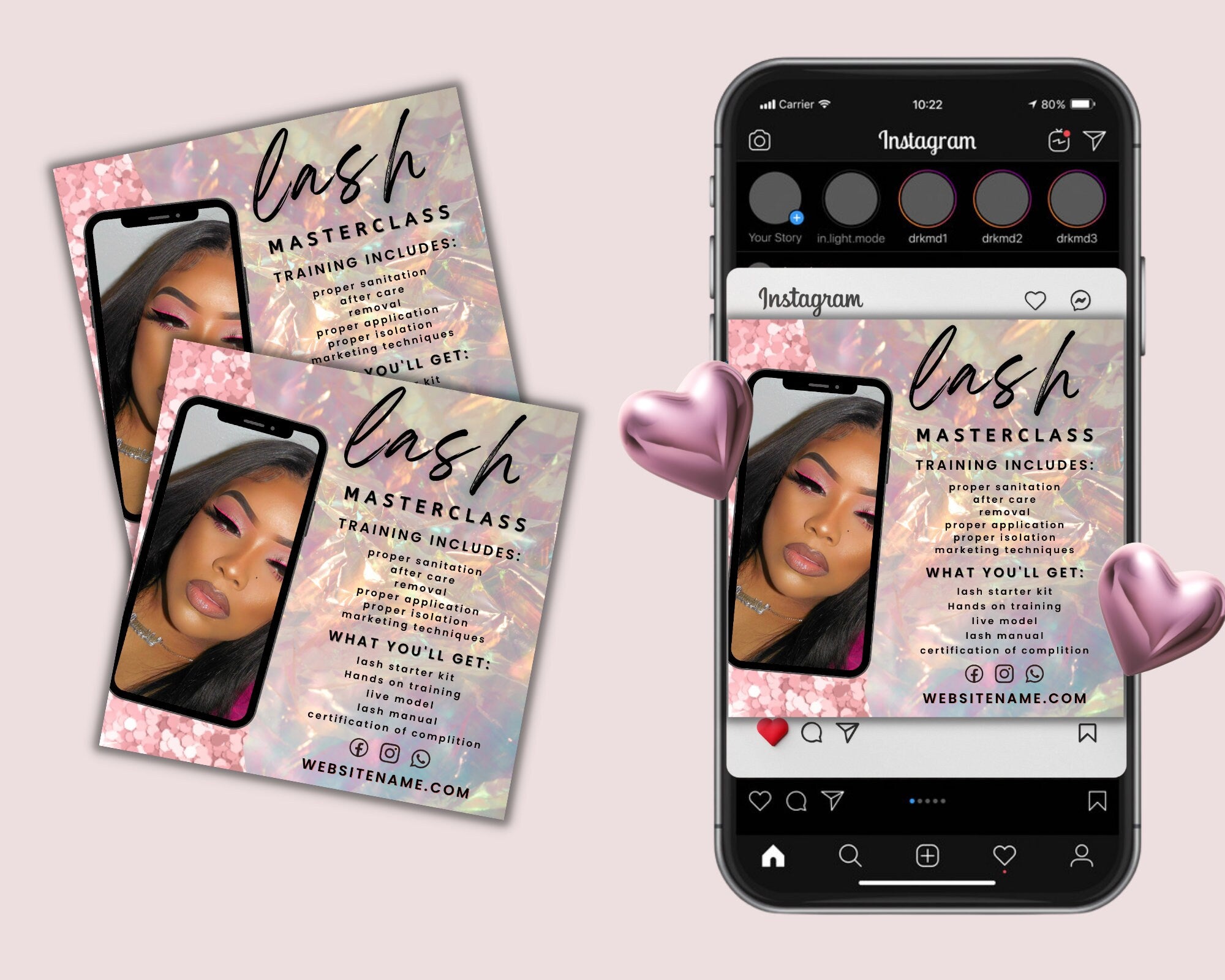 Lash Training Flyer, Flash Sale Flyer, Beauty Flyer, Lash Business, Instagram Flyer, Lash Class, Lash Training Flyer, Social Media Flyer