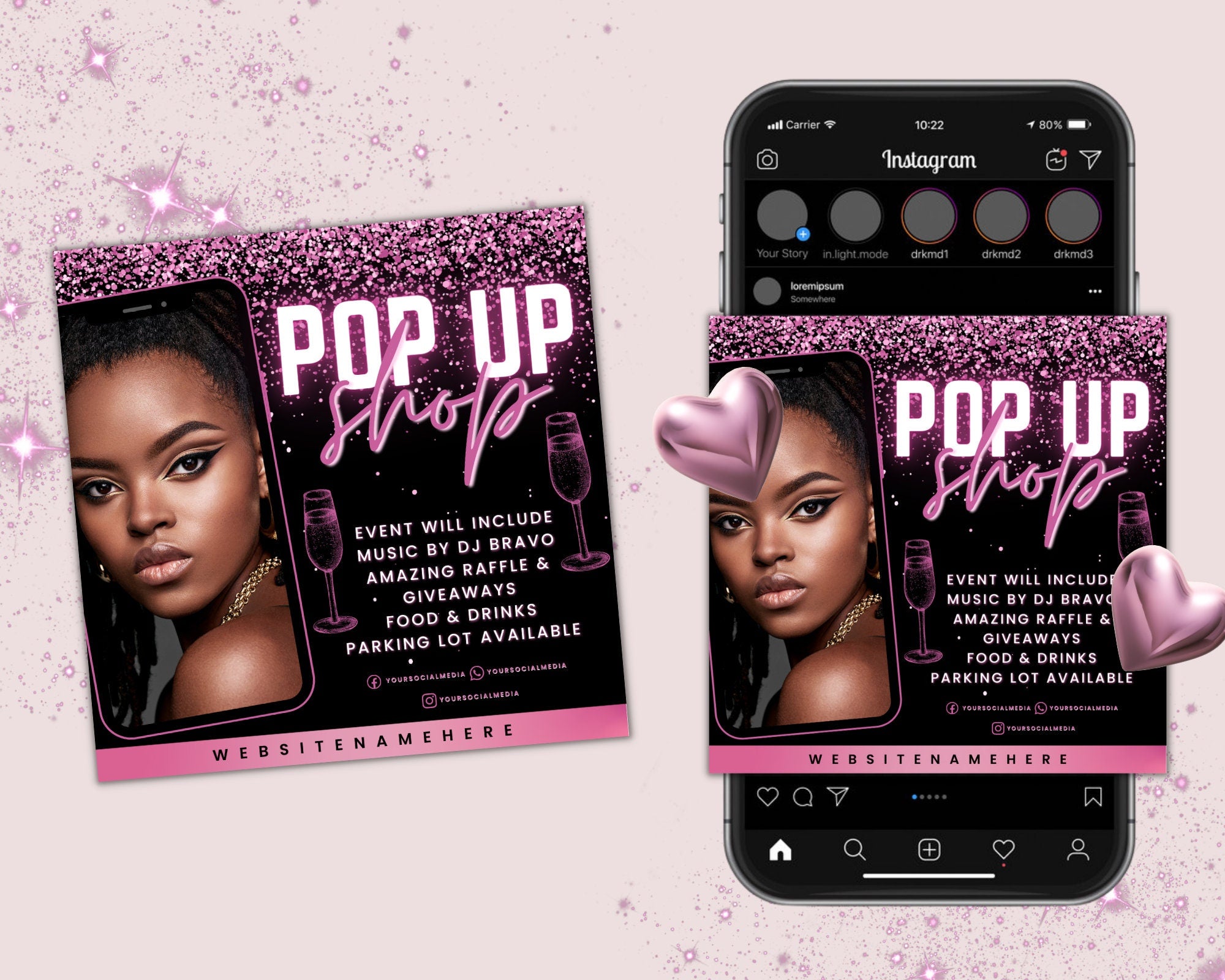 Pop up shop Template,Pop Up Shop Flyer,pop up shop display,DIY Pop Up Shop Flyer,Personalized Pop Up Shop Flyer,Business Event Invitation