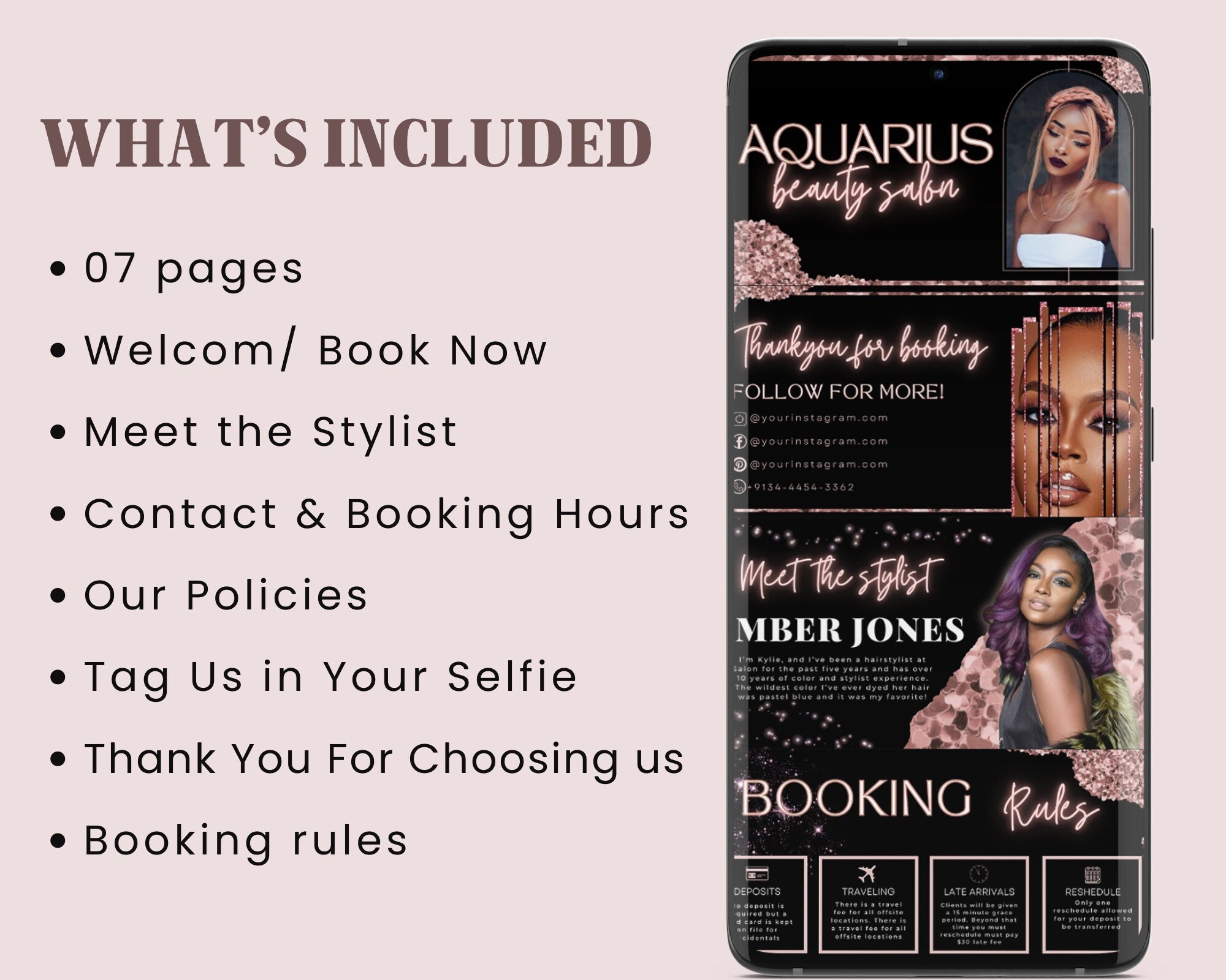 Acuity Scheduling Template, Acuity Scheduling Site, Booking Site Template, Makeup Website Banner, Lash Acuity Website, Hair Stylist